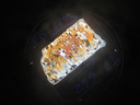 Lame mince réalisée au microtome dans une carotte de glace antarctique. Observée en lumière polarisée/analysée dans une chambre froide (-15°C) du Laboratoire de Glaciologie et Géophysique de l'Environnement (LGGE). La couleur des cristaux dépend de leur orientation. [6609 views]