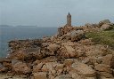 Chaos granitique : prés de Ploumanac'h, sur le rivage de la Manche, le long de la «côte de granite rose», un ensemble des blocs de granite fissurés, arrondis par l'érosion forme un «chaos granitique». [36774 views]