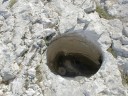 Erosion, marmites de géants : ce sont des cavités cylindriques (certaines ont quelques mètres de diamètre) creusées dans le lit rocheux de la rivière par le mouvement tourbillonnant des galets. [34192 views]