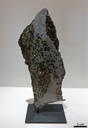 Seymchan, météorite mixte (Pallasite) trouvée en 1967 en Russie. Les pallasites ne représentent que 1% de toutes les météorites. Formée à la suite d'une collision entre le noyau de fer d'un astéroïde différencié et le manteau d'un autre astéroïde. [5835 views]